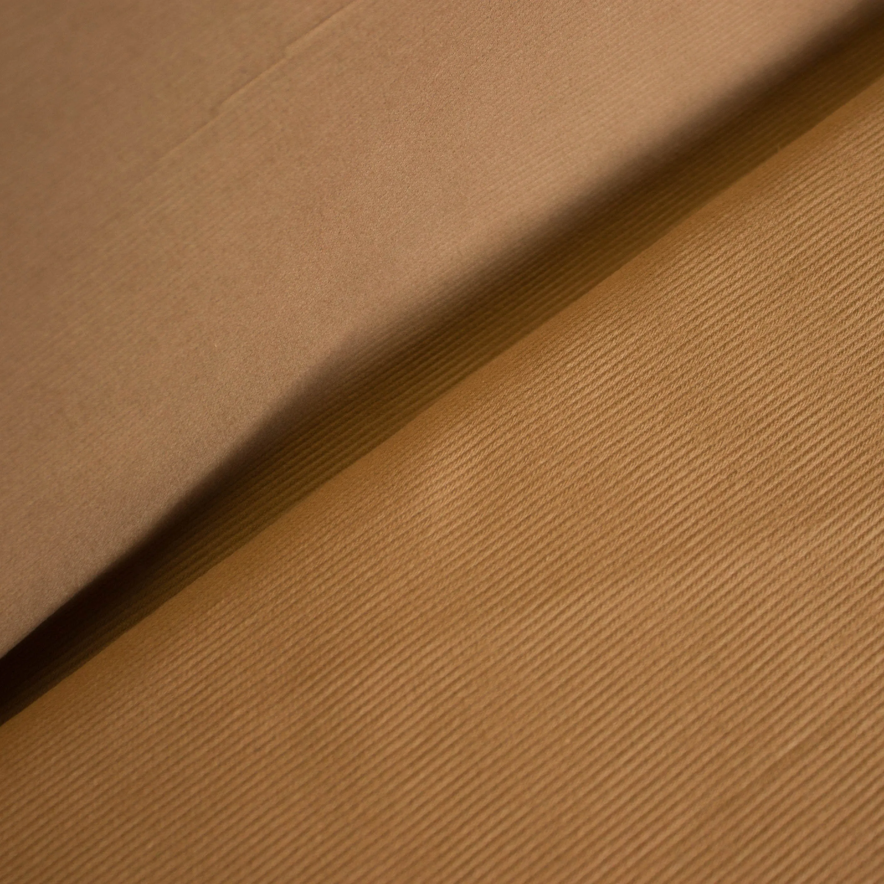 katoen polyester licht elastisch rib beige